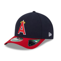 New Era Los Angeles Angels Navy Red Black 9Forty 940 Patch Snapback Cap Hat