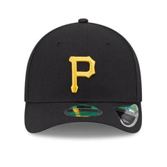 New Era Pittsburgh Pirates Black Yellow 9Forty 940 Patch Snapback Cap Hat