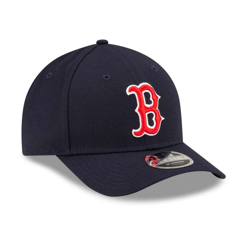 New Era Boston Red Sox Navy Blue Black 9Forty 940 Patch Snapback Cap Hat