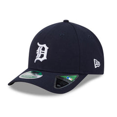 New Era Detroit Tigers Navy White Black 9Forty 940 Patch Snapback Cap Hat