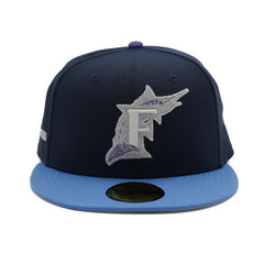 New Era Florida Marlins '19 ASG Navy Blue Gray 59Fifty 5950 Patch Fitted Cap Hat