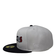 New Era NY Yankees '96 WS Black White Gray 59Fifty 5950 Patch Fitted Cap Hat