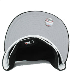 New Era NY Yankees '96 WS Corduroy Black White Gray 59Fifty 5950 Patch Fitted