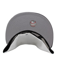 New Era NY Yankees '96 WS Black White Gray 59Fifty 5950 Patch Fitted Cap Hat