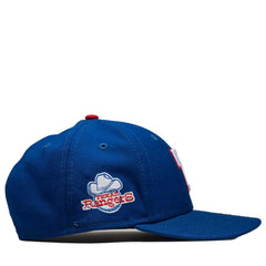 New Era Texas Rangers Blue White Red 70682082 59Fifty 5950 Patch Fitted Cap Hat