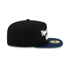 New Era New Orleans Pelicans Dashmark Mesh Black Blue Gray 59Fifty 5950 Fitted
