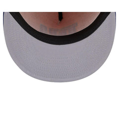 New Era New York Giants 75 Yrs Gold Blue Gray 59Fifty 5950 Patch Fitted Cap Hat
