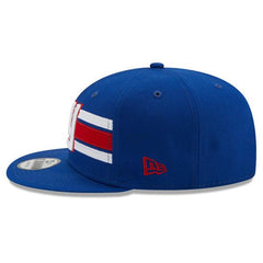 New Era NY Giants NFL Royal Blue Red White 9Fifty 950 Patch Snapback Cap Hat