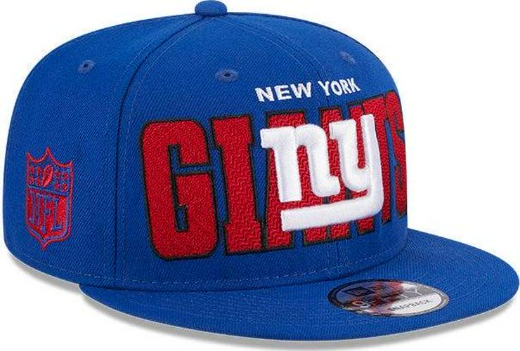 New Era NY Giants '23 NFL Royal Red White Gray Black 9Fifty 950 Patch Snapback