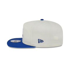 New Era NY Giants Pro Bowl Patch White Blue Gray Golfer Patch Snapback Cap Hat
