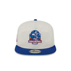 New Era NY Giants Pro Bowl Patch White Blue Gray Golfer Patch Snapback Cap Hat