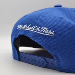 Mitchell And Ness NY Knicks ALL LOVE Royal Blue Orange Pink Patch Snapback Hat
