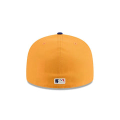New Era New York Yankees 100th Anni Gold Blue Gray 59Fifty 5950 Patch Fitted Hat