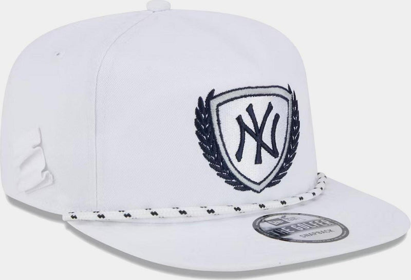 New Era New York Yankees Golfer White 9Fifty 950 Patch Snapback