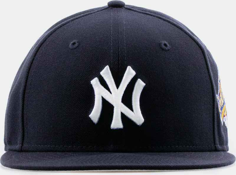 New York Yankees Wool 59Fifty Mens Hat (Blue)