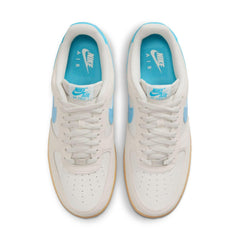 Nike Air Force 1 '07 LV8 White Beige Blue FQ8714-003 Shoe Sneaker Trainer