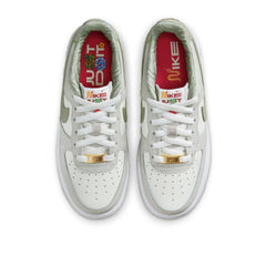 Kids Nike Air Force 1 LV8 Year Of The Snake GS Sail Olive Aura Green Red Shoe