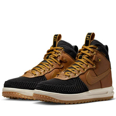 Nike Lunar Force 1 Duckboot Ale Brown Black Beige White 805899-202 Sneaker Shoe