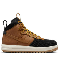 Nike Lunar Force 1 Duckboot Ale Brown Black Beige White 805899-202 Sneaker Shoe