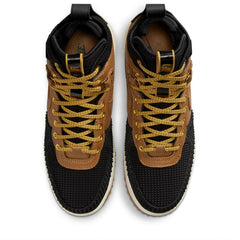 Nike Lunar Force 1 Duckboot Ale Brown Black Beige White 805899-202 Sneaker Shoe