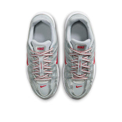 Kids Nike P-6000 GS Silver Gym Red White Black Grey HV5064-002 Sneaker