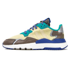 Adidas Nite Jogger Desert Sand Simple Brown Blue Grey White Beige Sneaker Shoe