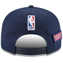 New Era Oklahoma City Thunder '18 Pin Navy Orange 9Fifty 950 Patch Snapback Hat
