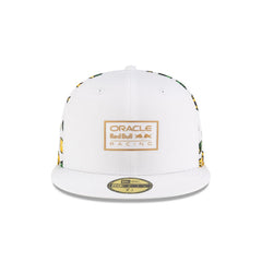 New Era Oracle Red Bull Racing '24 Vegas Yellow Black 59Fifty 5950 Patch Fitted