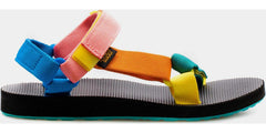 Wmns Teva Original Universal Black Pink Blue Orange Multi 1003987 Slipper Sandal