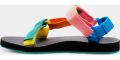 Wmns Teva Original Universal Black Pink Blue Orange Multi 1003987 Slipper Sandal