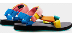 Wmns Teva Original Universal Black Pink Blue Orange Multi 1003987 Slipper Sandal