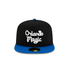 New Era Orlando Magic Dashmark Mesh Black White Blue Gray 59Fifty 5950 Fitted