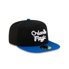 New Era Orlando Magic Dashmark Mesh Black White Blue Gray 59Fifty 5950 Fitted