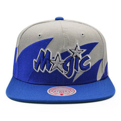 Mitchell And Ness Orlando Magic NBA SHARKTOOTH Royal Blue Gray Green Snapback