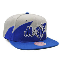 Mitchell And Ness Orlando Magic NBA SHARKTOOTH Royal Blue Gray Green Snapback