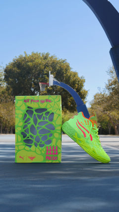 Puma X Lamelo Ball MB.04 Gem (Yellow Alert/Green Glare)
