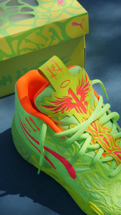 Puma X Lamelo Ball MB.04 Gem (Yellow Alert/Green Glare)
