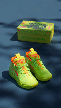 Puma X Lamelo Ball MB.04 Gem (Yellow Alert/Green Glare)