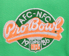 GREEN BAY PACKERS (1986 PRO BOWL) NEWERA 59FIFTY FITTED (ORANGE under VISOR)