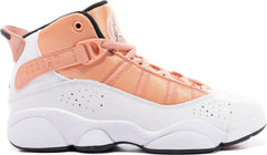 Kids Nike Air Jordan 6 Rings PS Madder Root Pink Black DM8964-801 Shoe Sneaker