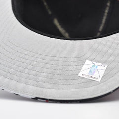 Mitchell And Ness Philadelphia 76ers HYPER LOOPS Black Copper Gray Snapback Hat