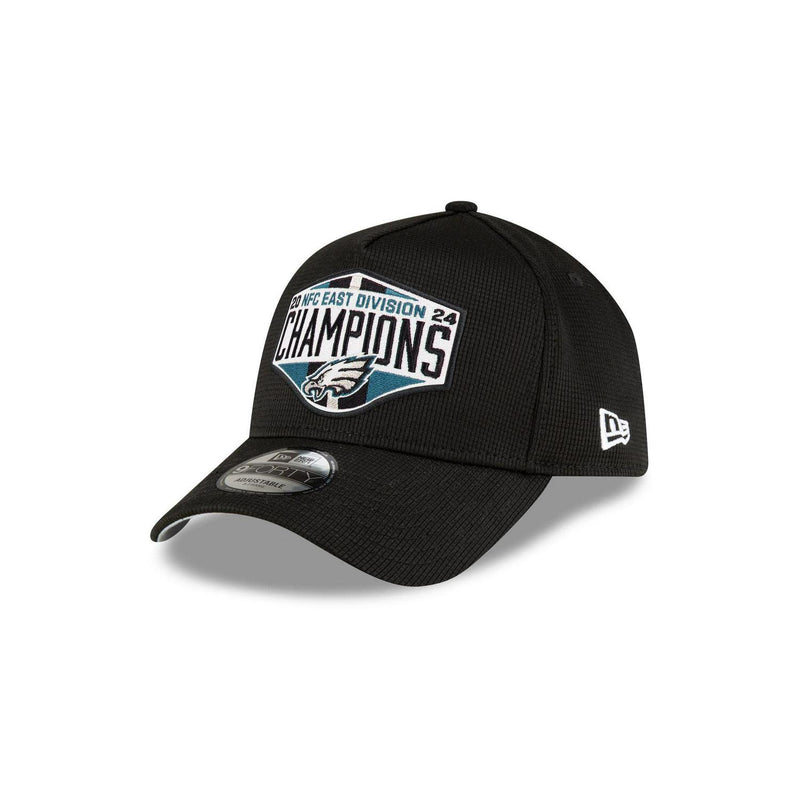 New Era Philadelphia Eagles Black White Blue Gray 9Forty 940 Patch Snapback Hat