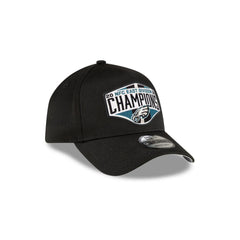 New Era Philadelphia Eagles Black White Blue Gray 9Forty 940 Patch Snapback Hat