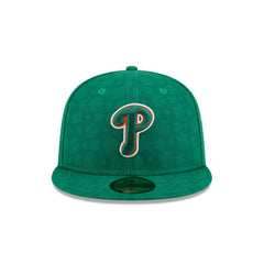 New Era Philadelphia Phillies St. Patrick's Day Green Gray 59Fifty 5950 Fitted