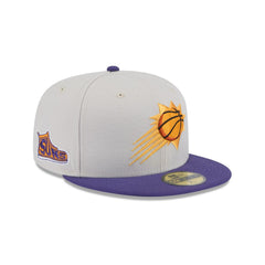 New Era Phoenix Suns '25 ASG White Orange Purple Gray 59Fifty 5950 Patch Fitted