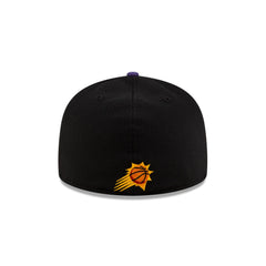 New Era Phoenix Suns Dashmark Mesh Black Purple Gray 59Fifty 5950 Patch Fitted