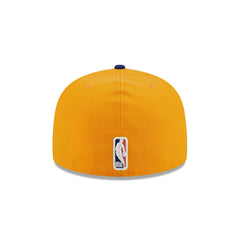 New Era Phoenix Suns Gold Blue Gray 59Fifty 5950 Patch Fitted Cap Hat