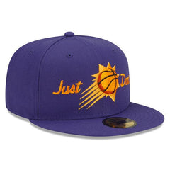 New Era Phoenix Suns Just Don C NBA Purple Gray Orange 59Fifty 5950 Patch Cap