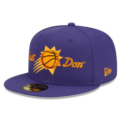 New Era Phoenix Suns Just Don C NBA Purple Gray Orange 59Fifty 5950 Patch Cap
