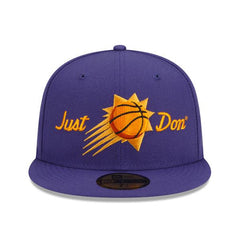 New Era Phoenix Suns Just Don C NBA Purple Gray Orange 59Fifty 5950 Patch Cap